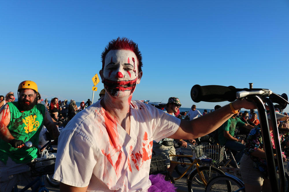 Zombie Bike Ride 2018 photo - Duval Street, Key West